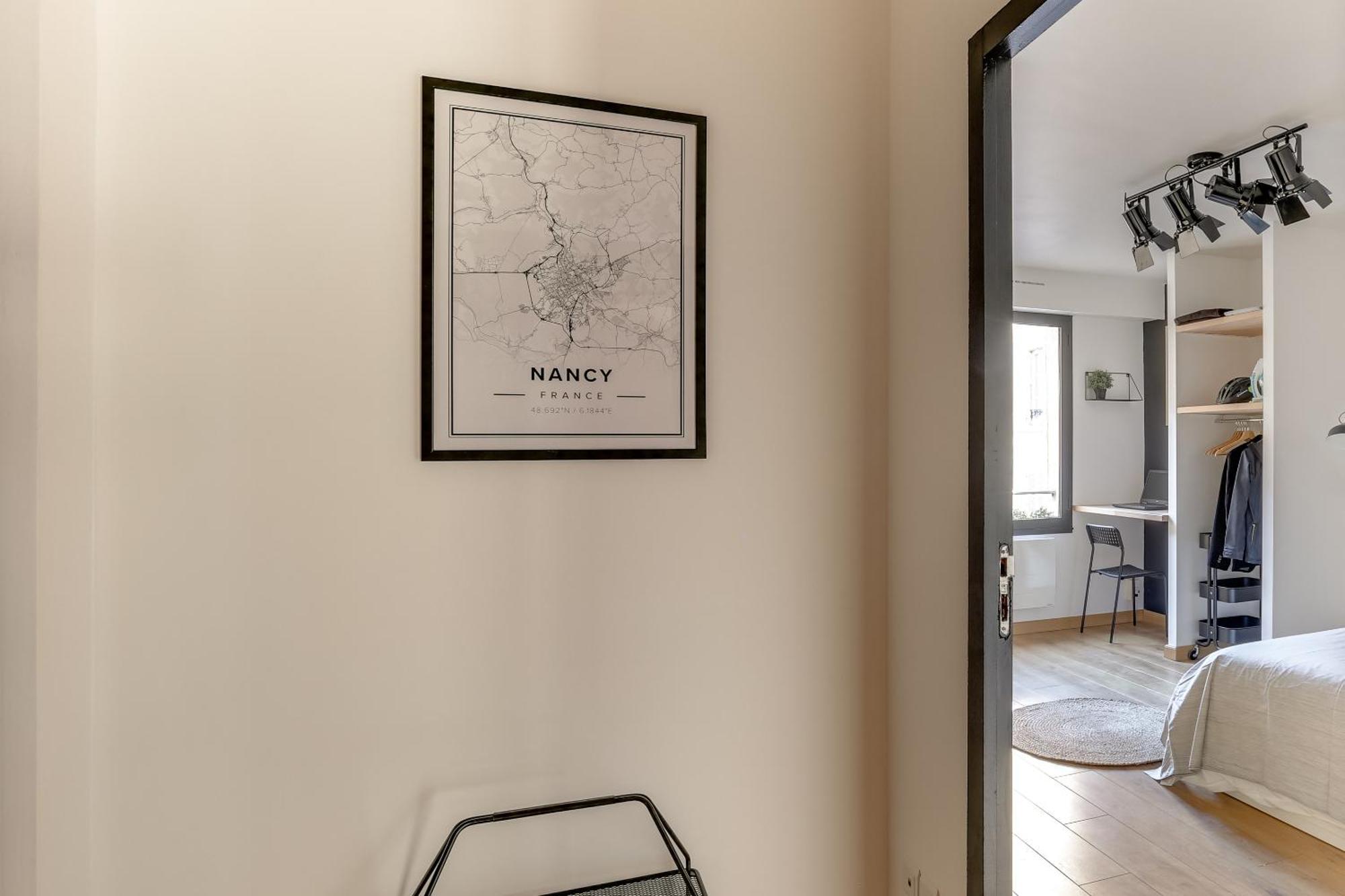 Suites Independantes Toutes Equipees Leopold Ou Carnot Nancy Bagian luar foto
